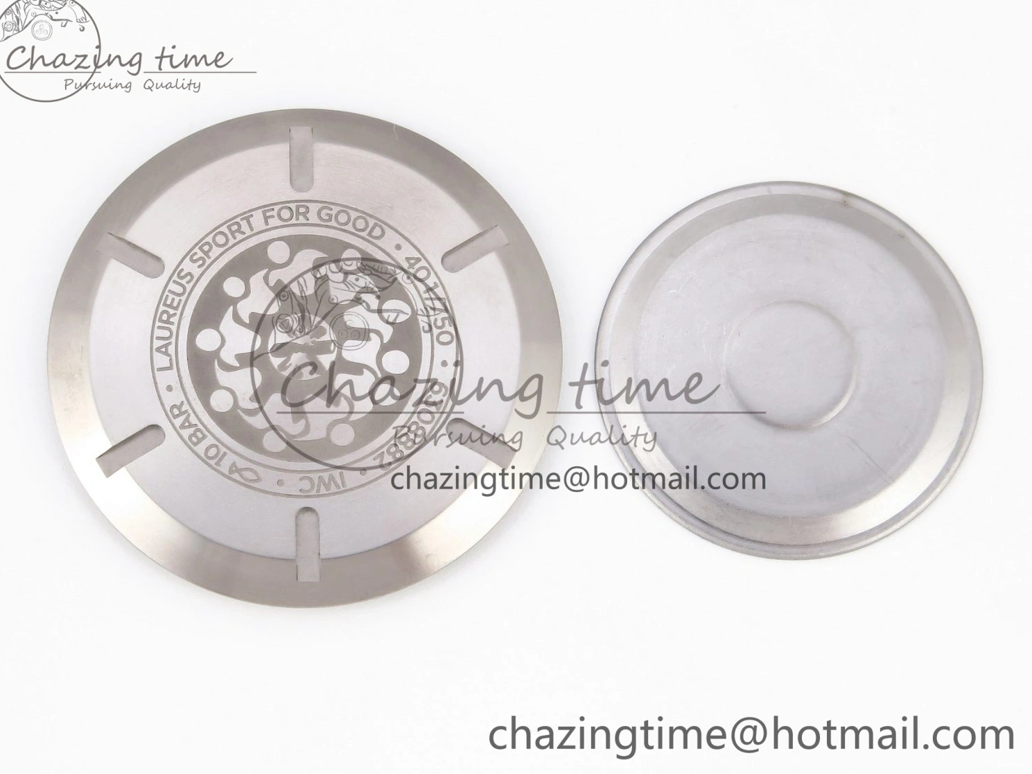 MIROTIME 0418 Original Pilot’s Watch Laureus Blue Ceramic IW328101 ZF 1:1 Best Edition on Blue Nylon Strap A 7027